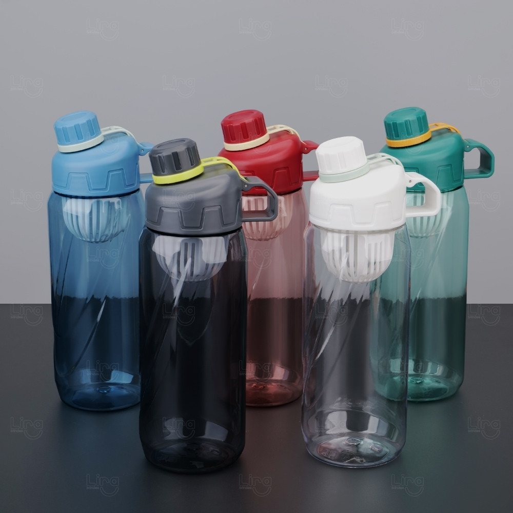 Squeeze 800ml com Infusor Plástico Personalizado 