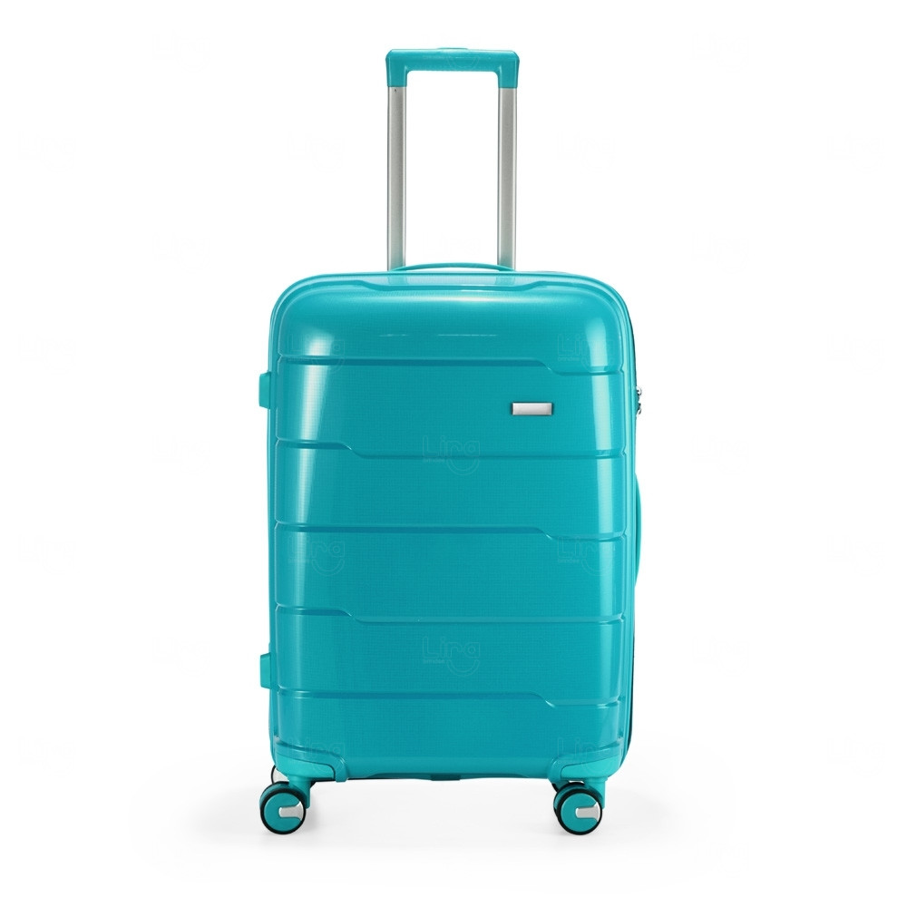 Mala de Viagem 64L Colorida Personalizada Verde Água