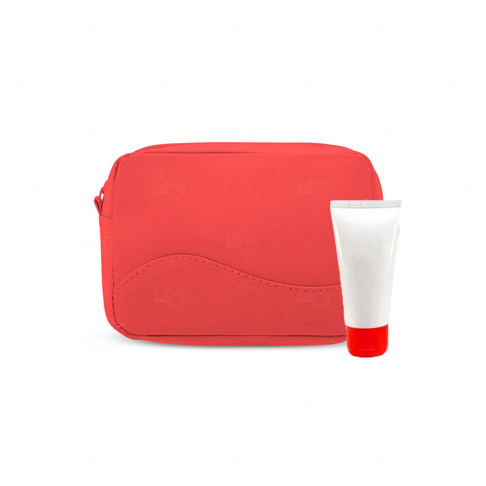 Kit Dia das Mulheres Personalizado - 2 Peças Vermelho