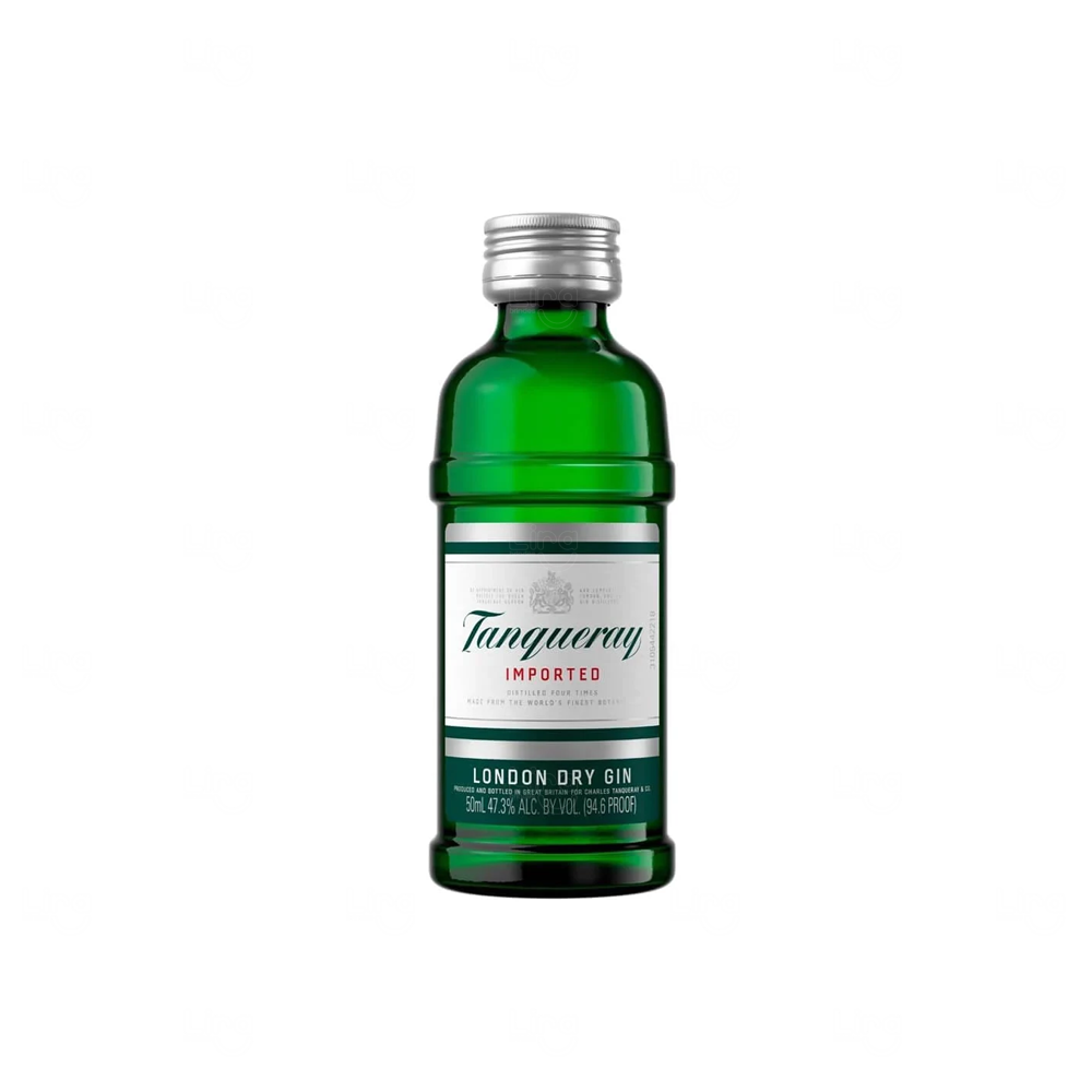 Gin Tanqueray 50ml Personalizado Verde