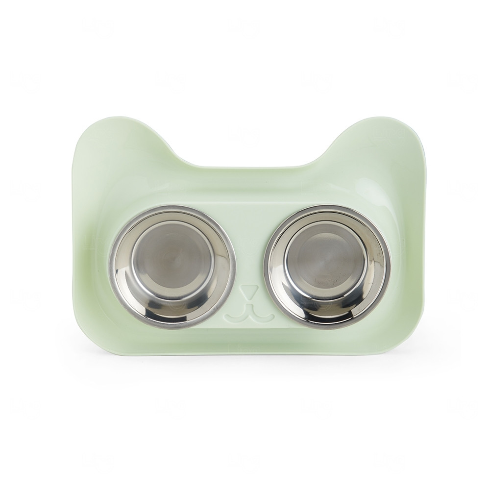 Tigela Dupla de Inox para Pets Personalizada 