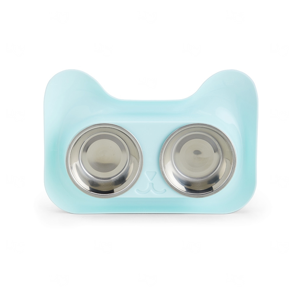 Tigela Dupla de Inox para Pets Personalizada 