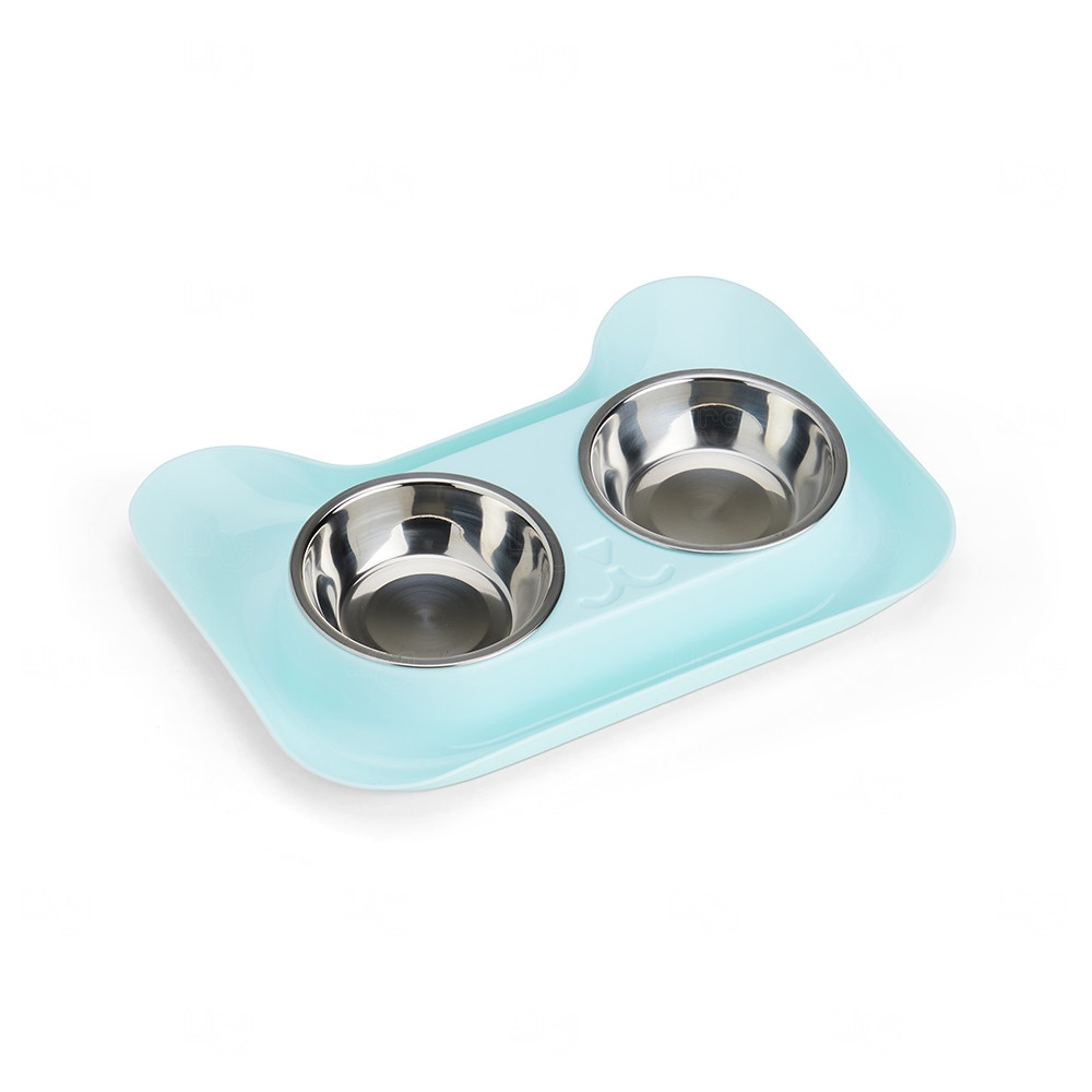 Tigela Dupla de Inox para Pets Personalizada 
