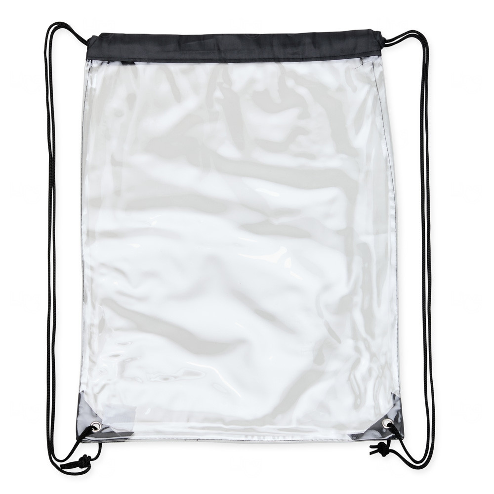 Sacochila Transparente Personalizada - 46 x 34 cm 