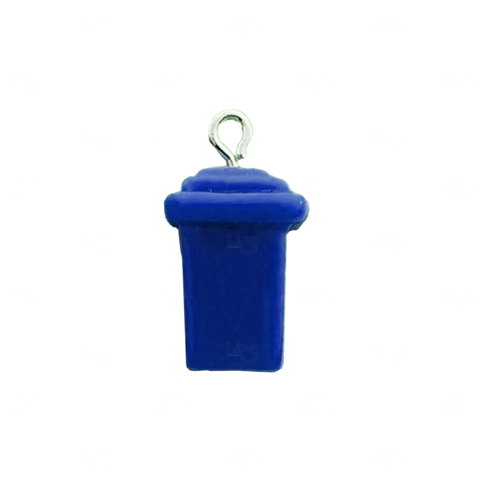 Chaveiro Lata de Lixo Personalizada 