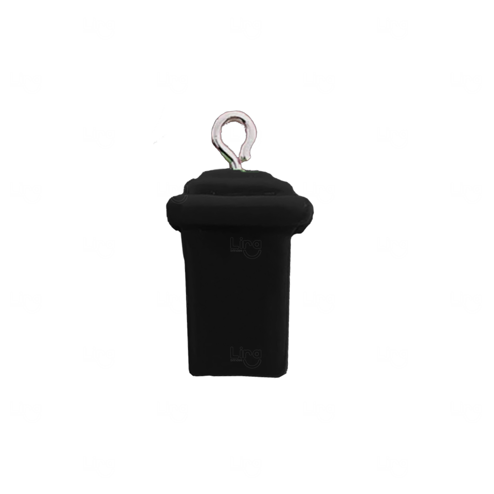 Chaveiro Lata de Lixo Personalizada 