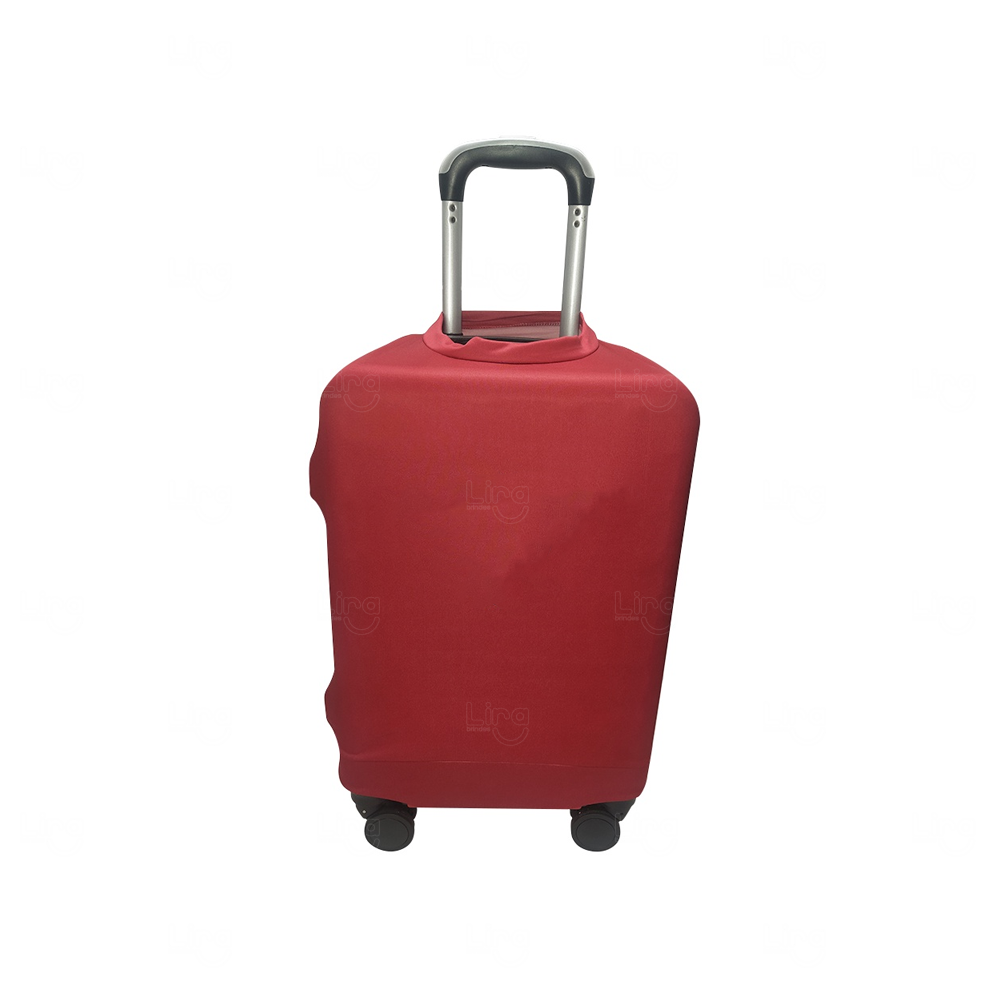 Capa de Mala de Viagem Personalizada - Tamanho G Vermelho