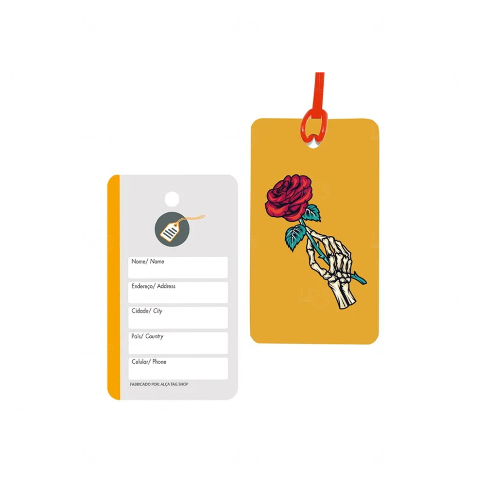 Tag de Mala Personalizada em PVC 
