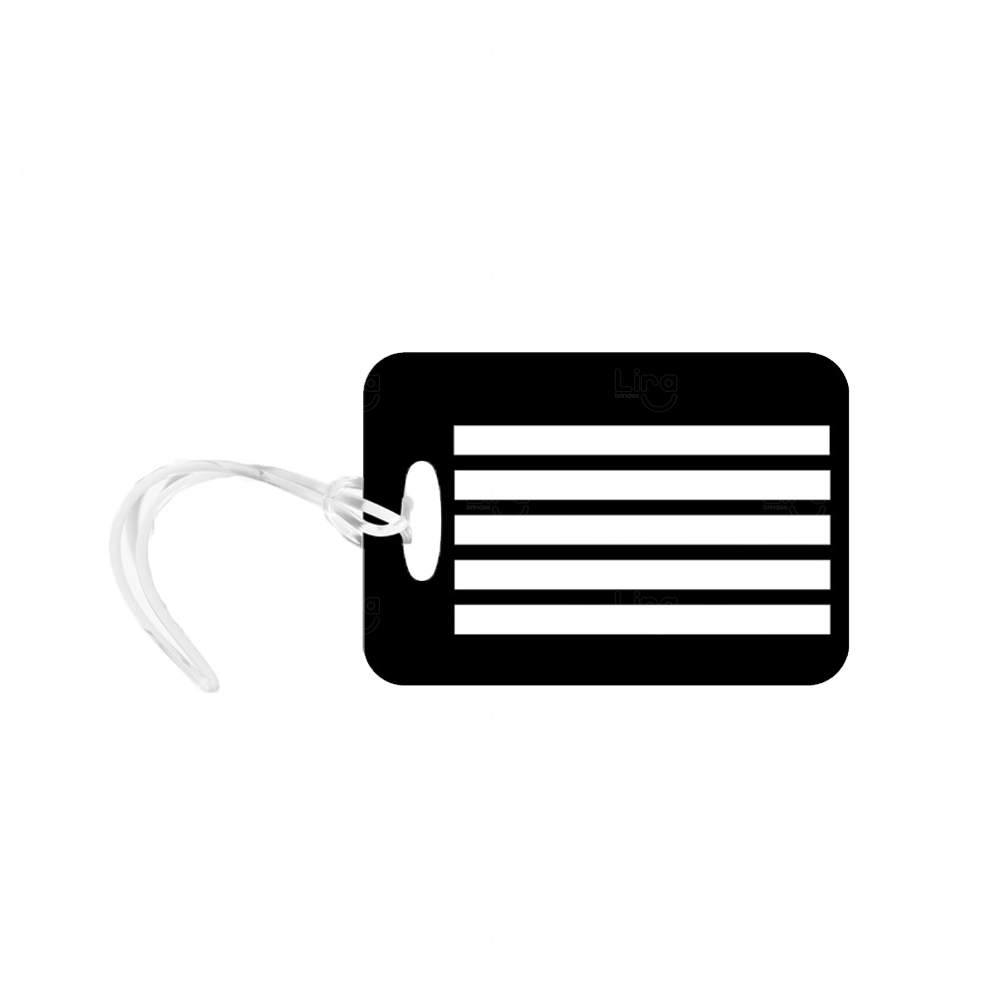 Tag de Mala Personalizada em PVC 