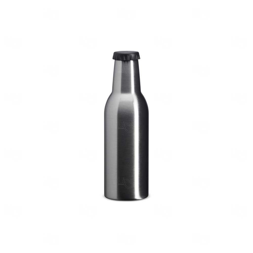 Garrafa Inox com Tampa Rosqueável Personalizada - 350ml 