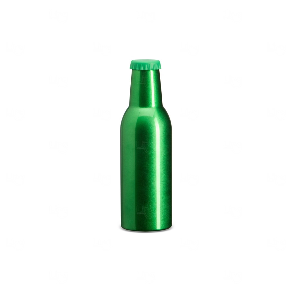Garrafa Inox com Tampa Rosqueável Personalizada - 350ml 