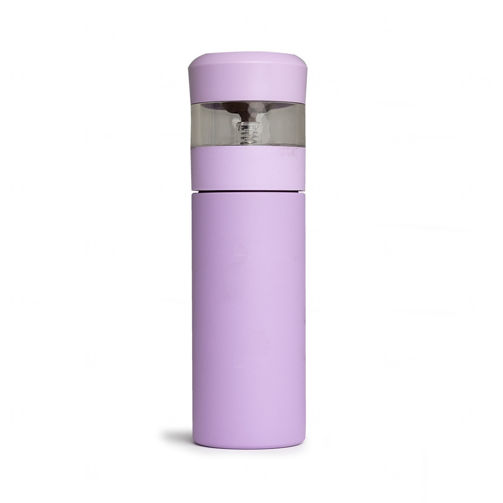 Garrafa Térmica com Infusor 350ml Personalizada Roxo