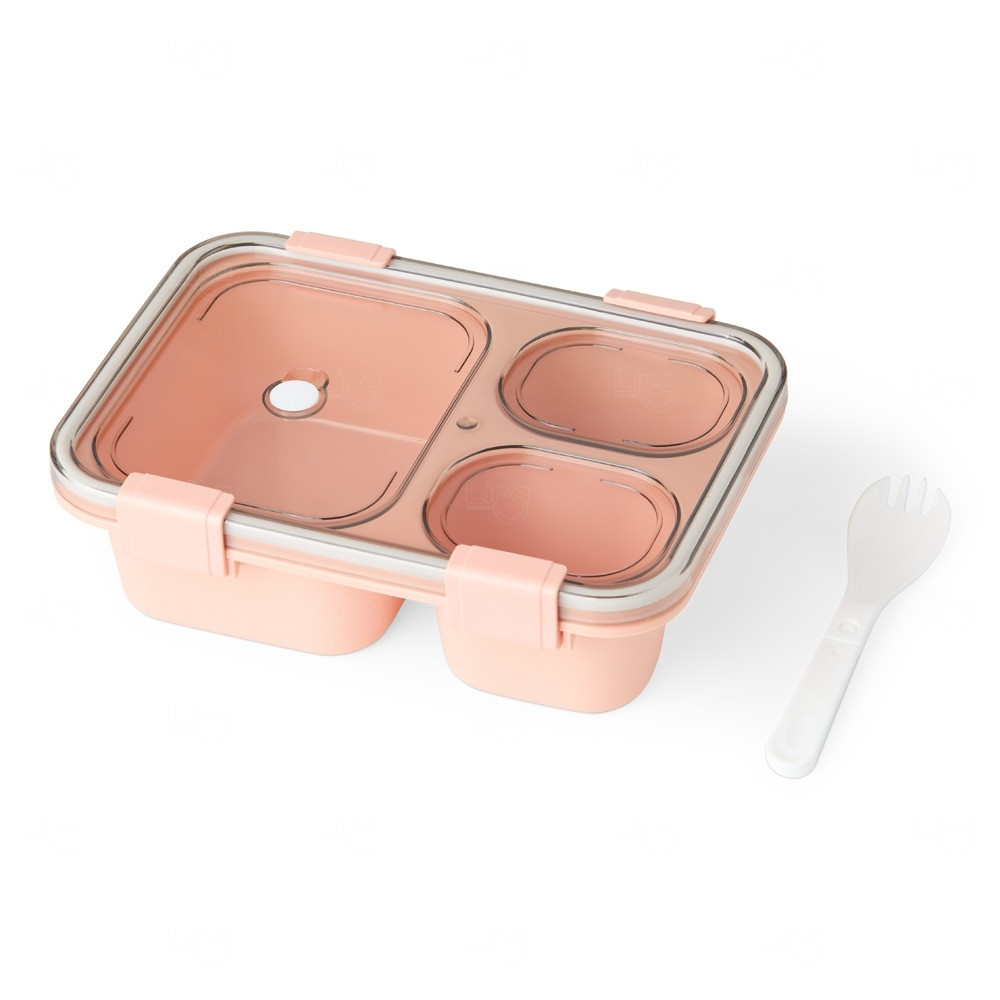 Marmita Hermética Personalizada - 800ml Rosa