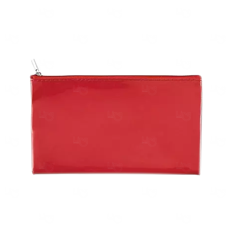 Pasta Zip Zap em PVC Cristal 38x28 cm Personalizada 