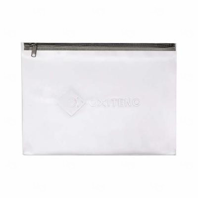 Pasta Zip Zap em PVC Cristal 38x28 cm Personalizada 