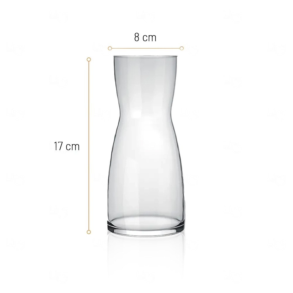 Decanter de Vidro 500ml Para Vinhos, Água e Sucos Personalizado 