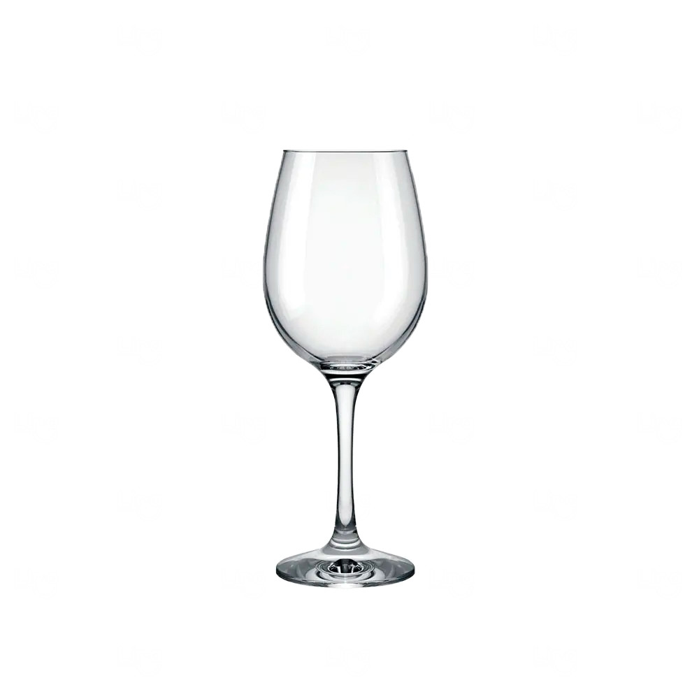 Taça de Vinho 385ml em Vidro Personalizada 
