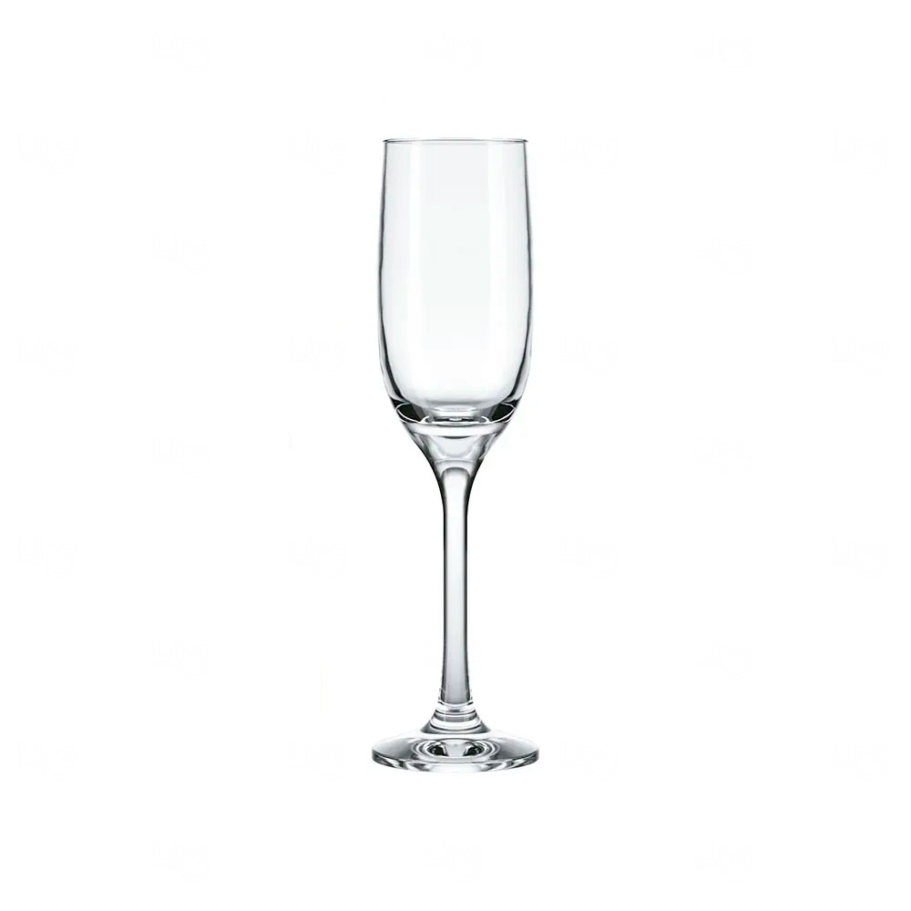 Taça de Vidro 220ml para Champanhe Personalizada 
