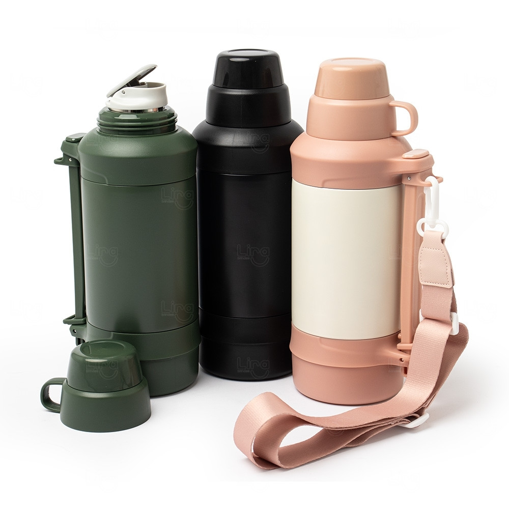 Garrafa Térmica Inox 1,25L para Café Personalizada 
