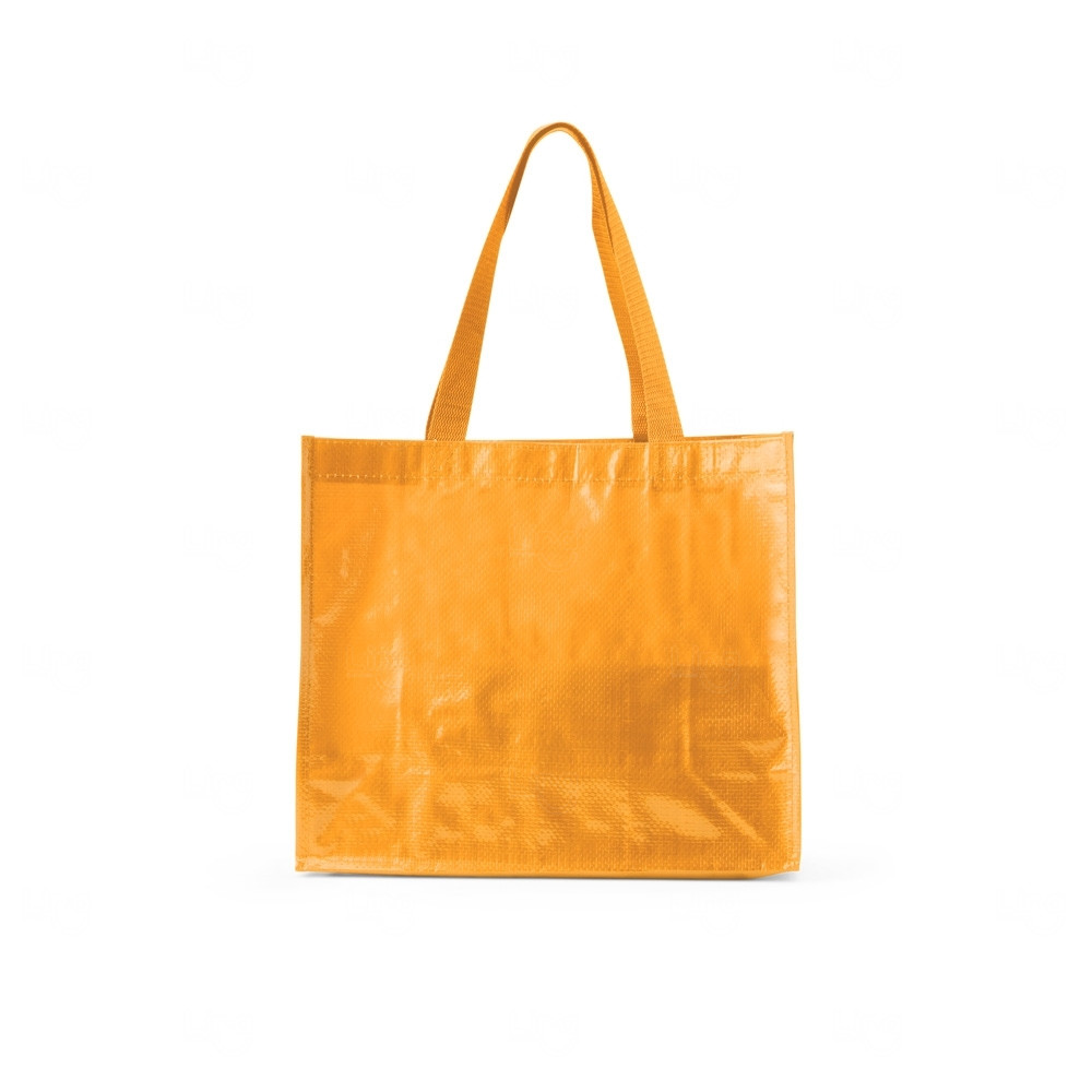 Sacola Ráfia Colorida Personalizada - 29,2 x 34,9 cm Laranja