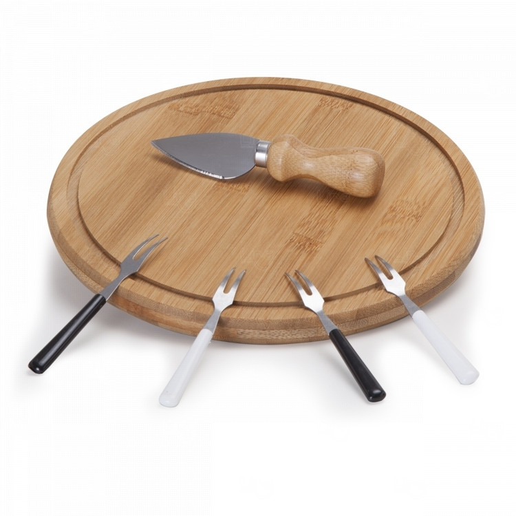 Kit Petisqueira com 6 Peças Personalizado Bambu