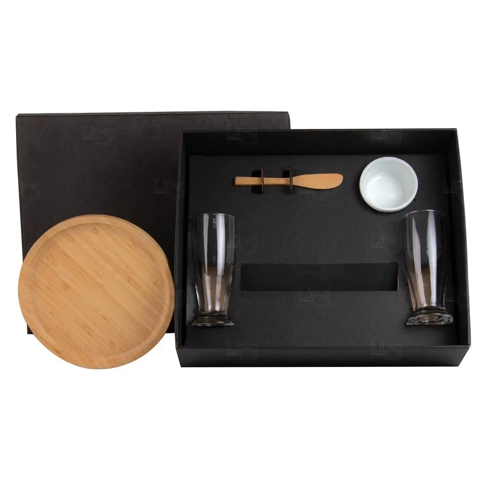 Kit para Petisco e Cerveja - 5 Peças - Personalizado 