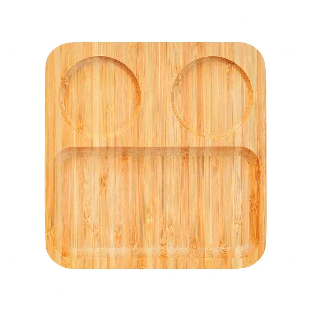 Kit para Petiscos e Patês em Bambu Personalizado - 5 Peças 