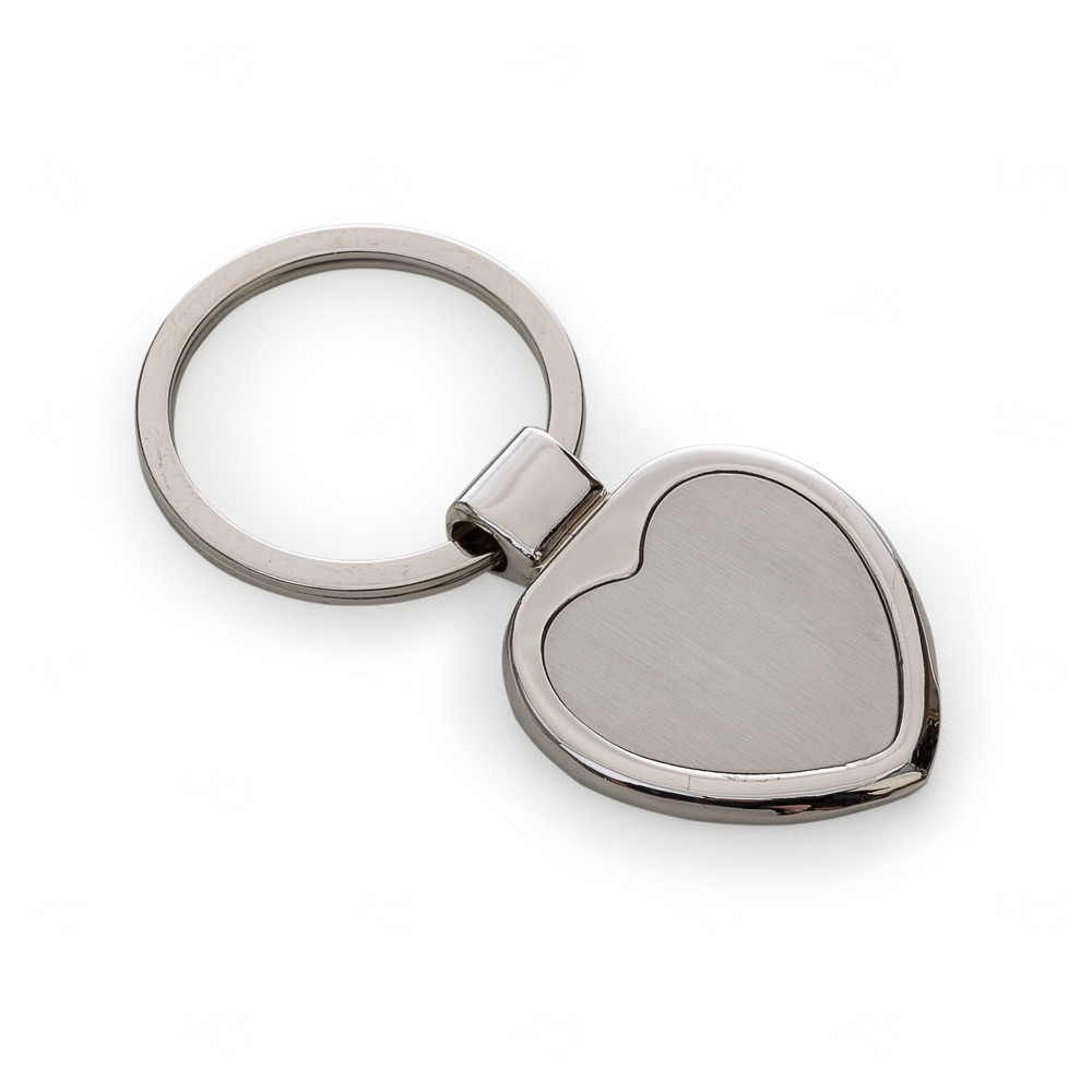 Chaveiro Coração de Metal Personalizado 