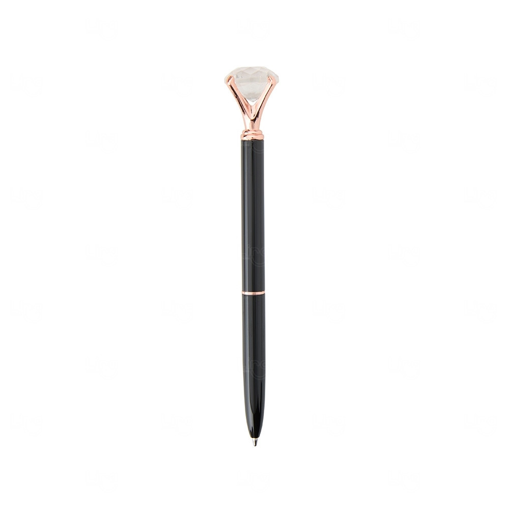 Caneta com Diamante Cristal Personalizada 