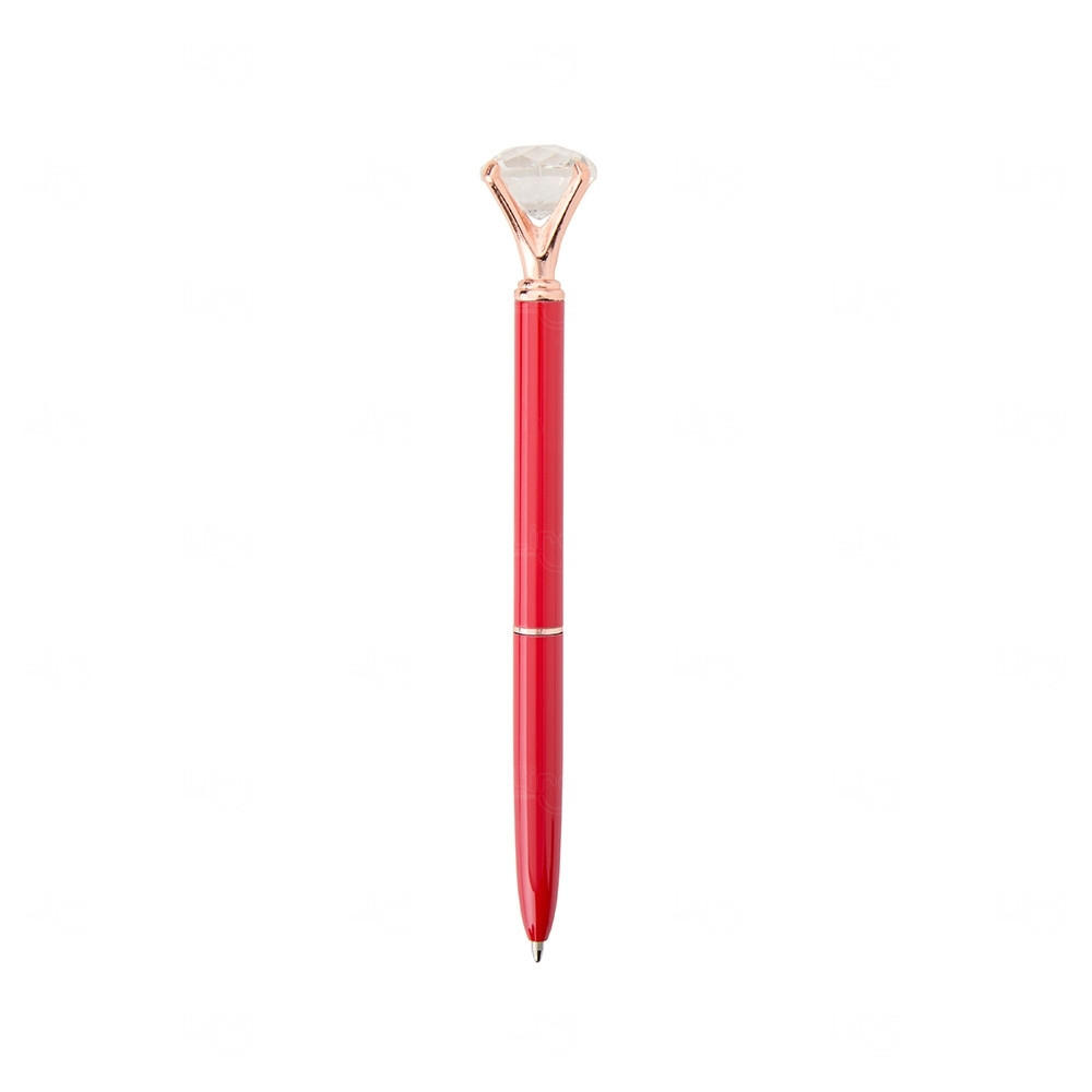 Caneta com Diamante Cristal Personalizada 
