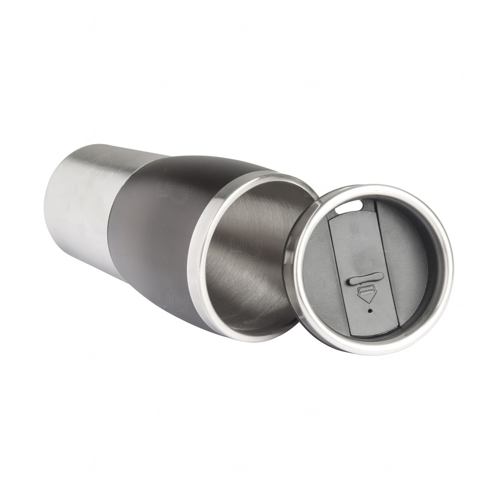 Caneca Inox e Acrílico 450ml Personalizada 