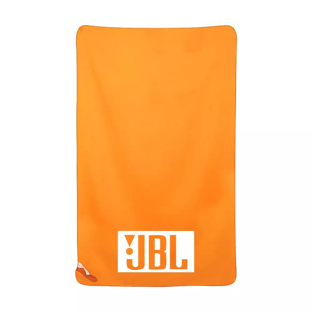 Toalha de Secagem Rápida Personalizada - 140x80cm Laranja