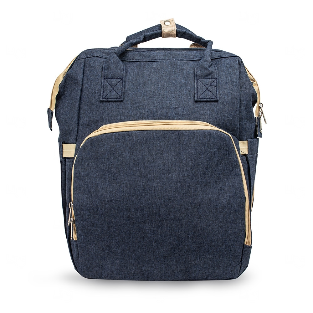 Mochila 3 em 1 com Mini Berço e Bolsos Térmicos Personalizada 
