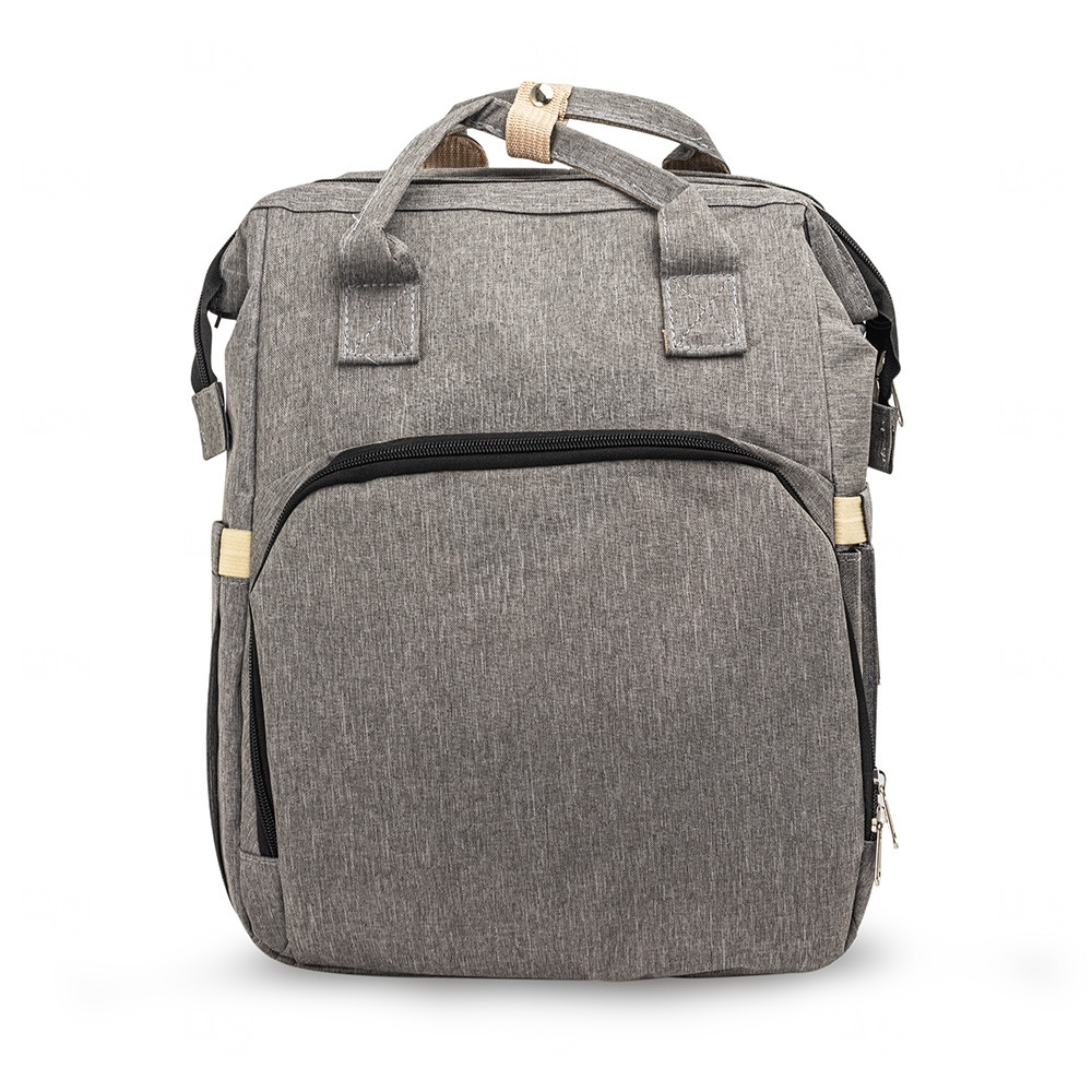 Mochila 3 em 1 com Mini Berço e Bolsos Térmicos Personalizada 