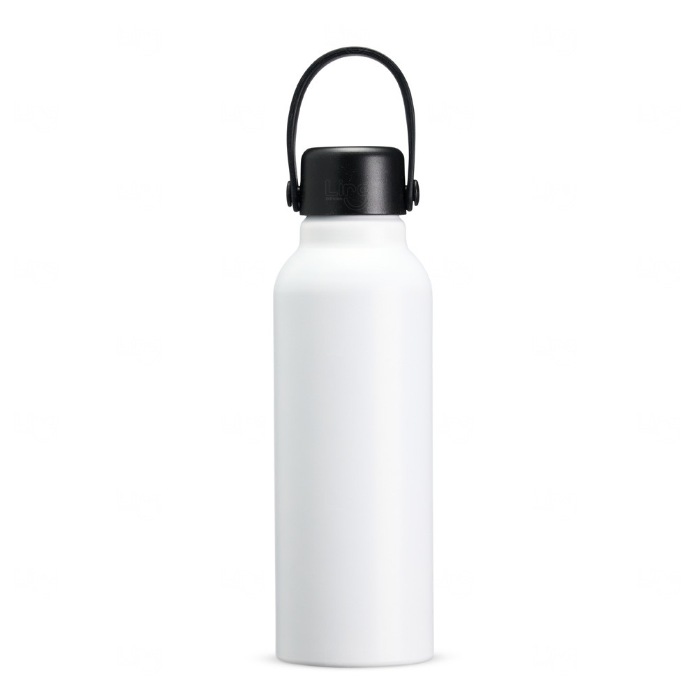 Garrafa Alumínio Personalizado - 800ml Branco