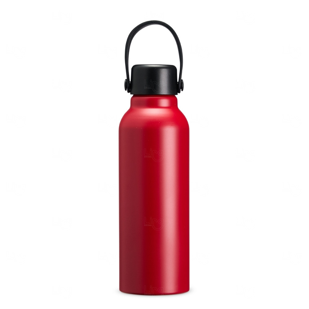 Garrafa Alumínio Personalizado - 800ml Vermelho