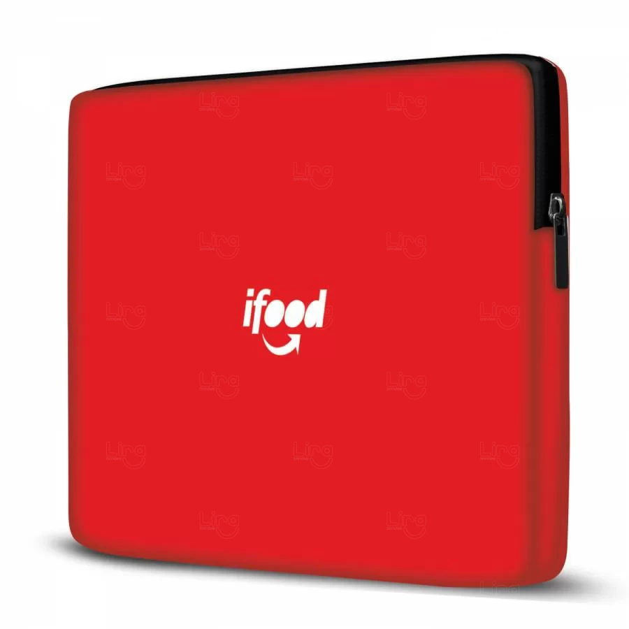 Capa Notebook Promocional Neoplex Personalizada - 15,6 pol Vermelho