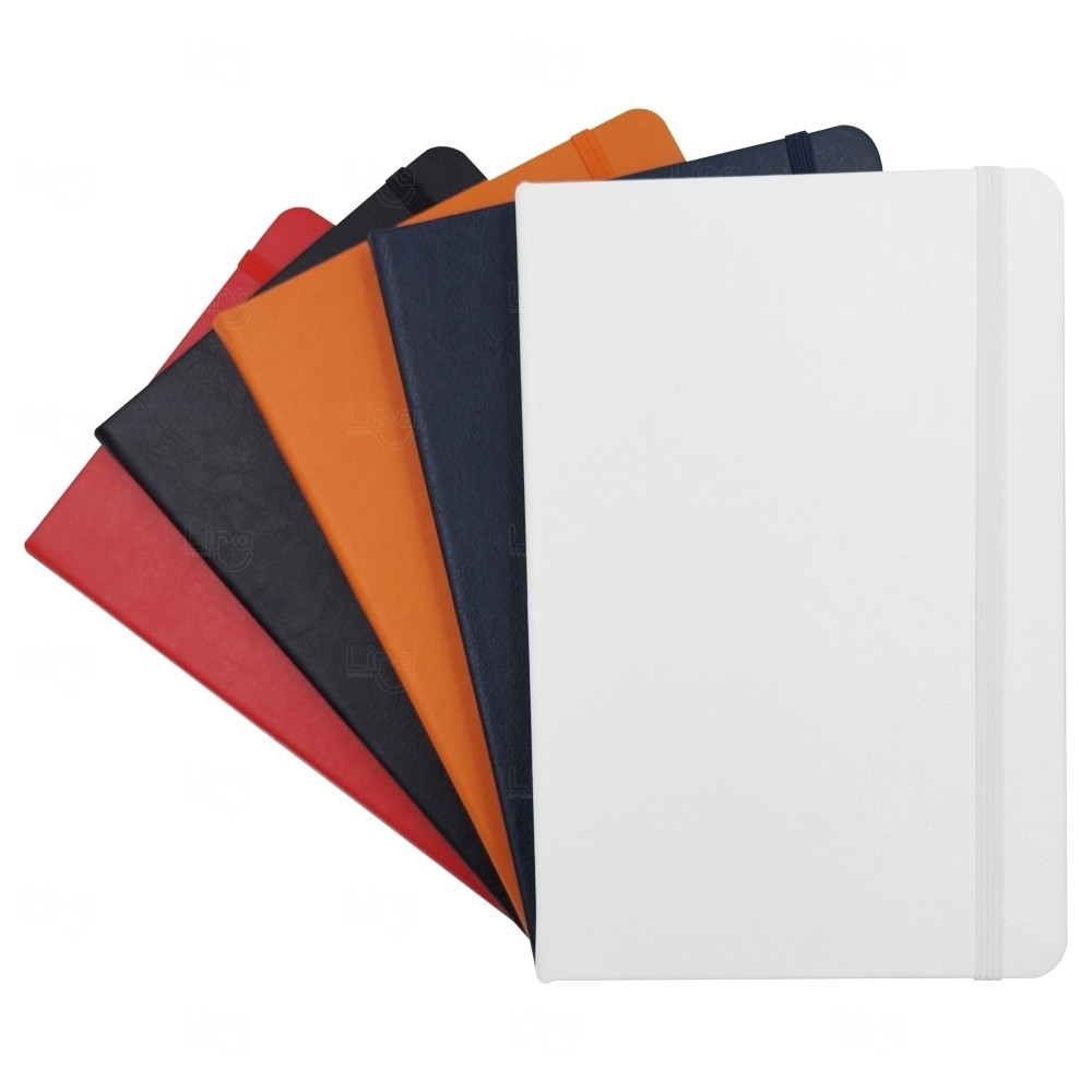 Kit Moleskine e Caneta com Box Personalizado – 14x21cm 