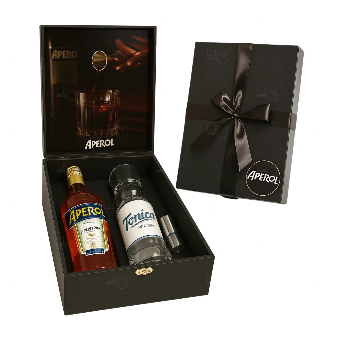 Kit Aperitivo Aperol Spritz Personalizado 