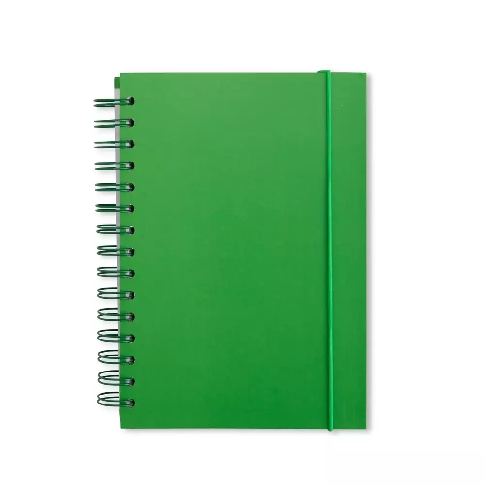 Caderno Couchê Capa Dura Wire-O Personalizado - 21x16cm 