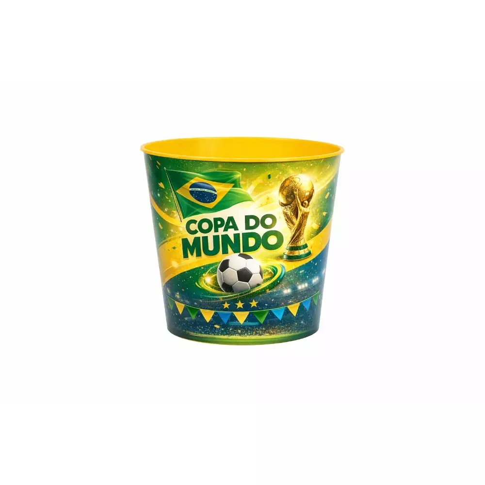 Balde de Pipoca 2,6L Personalização Total 