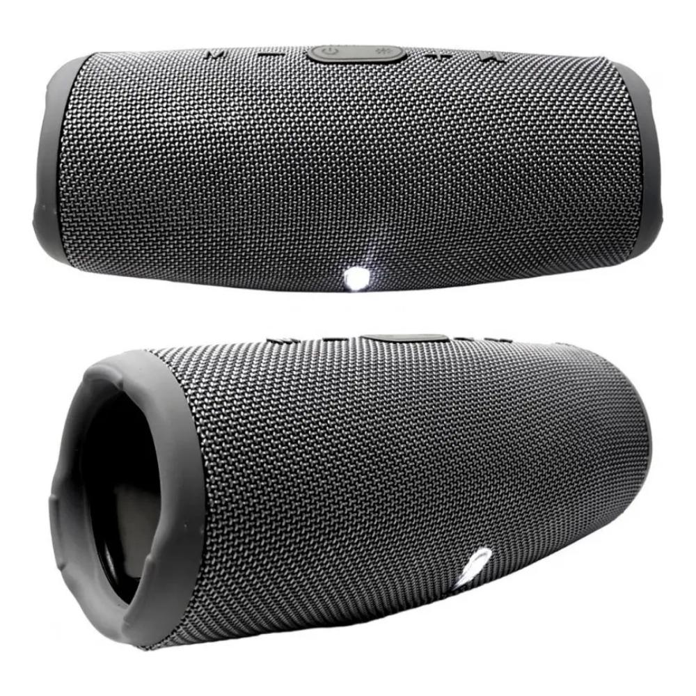 Caixa de Som Bluetooth Personalizada Cinza