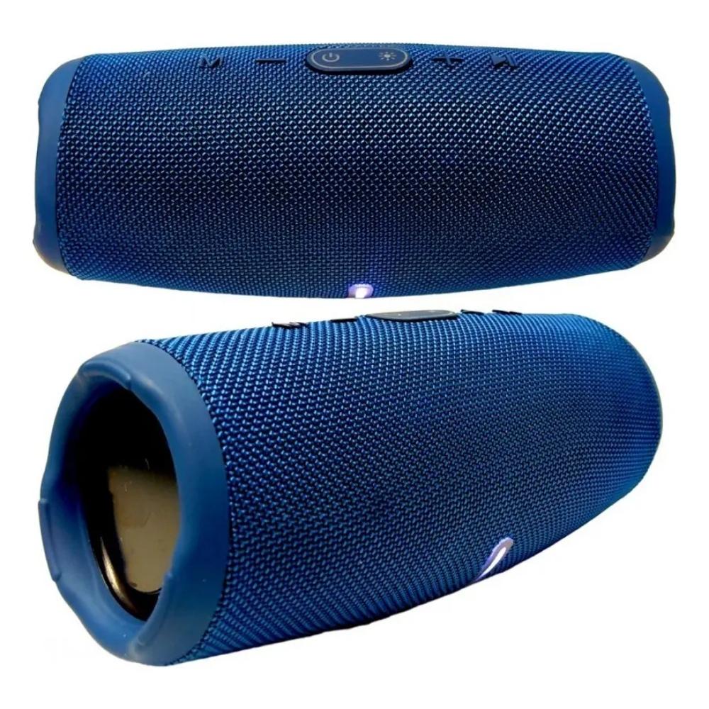 Caixa de Som Bluetooth Personalizada Azul