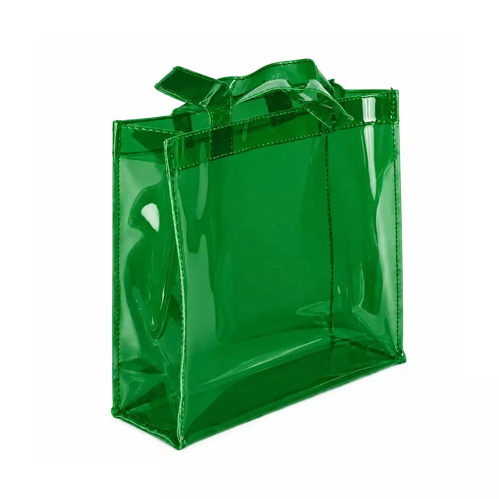 Sacola em PVC Translúcida Personalizada - 41 x 37 cm 