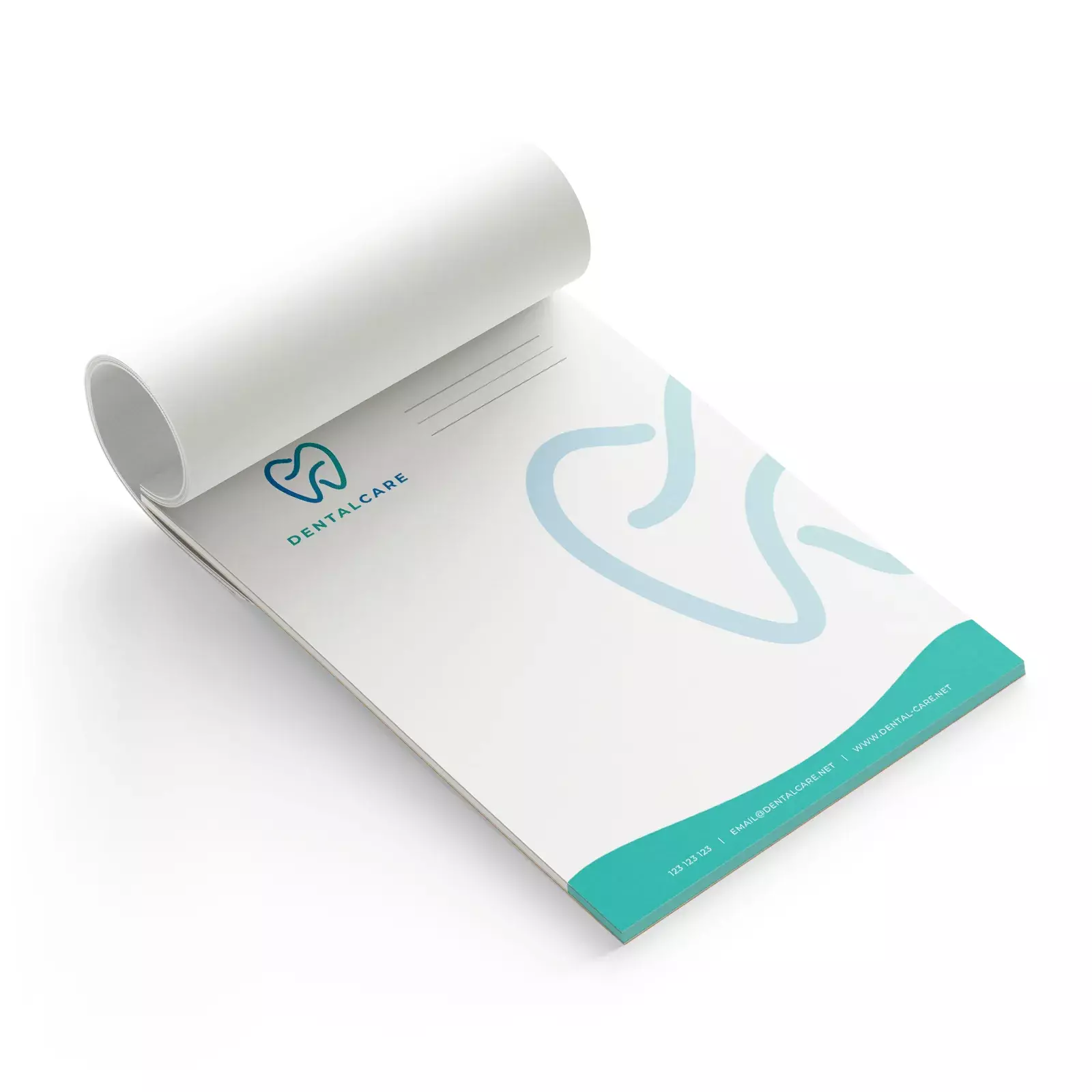 Bloco de Notas Blocado Personalizado -  15 x 21 cm 